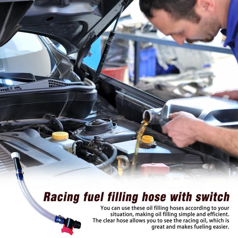 Tuyau De Remplissage En Or De Course, Carafe  Huile Diesel,... - 3