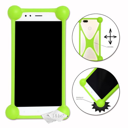 Coque Bumper Antichoc Pour Xiaomi Mi 9 Lite Super Silicon Bumper De Qualité Pour Xiaomi Mi 9 Lite - Vert