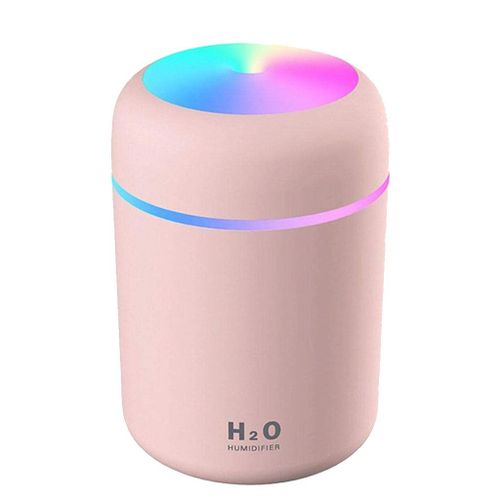 Humidificateur Usb Portable ultrasonique, diffuseur d'arôme, fabricant de brume fraîche, purificateur d'air avec lumière, voiture, maison, 300ml