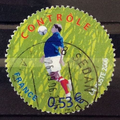 Coupe Monde Foot Allemagne 2006 - Contrôle 0,53 (Très Joli N° 3911) Obl - France Année 2006 - N27528