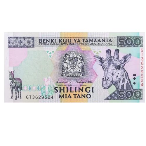 Billet Tanzanie 500 Shiling