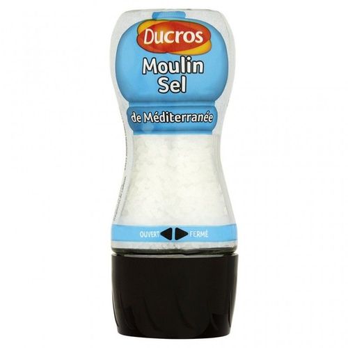 Ducros Moulin Sel De Méditerranée 68g (Lot De 3)