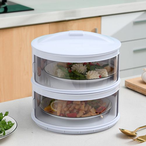 Couvercle Isotherme Multicouche Pour Légumes, Boîte De Protection Alimentaire Empilable, Anti-Poussière Et Anti-Poussière, Fournitures De Cuisine