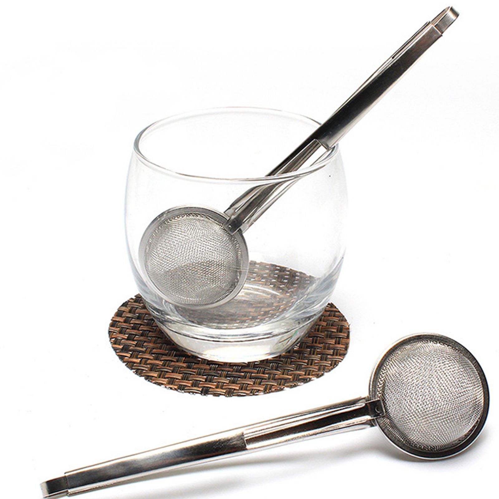 Cuillre  Ressort Avec Poigne En Acier Inoxydable, Infuseu... - 4