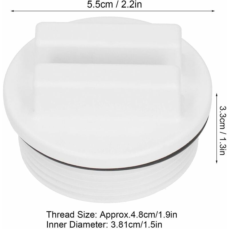 5 pices Bouchon d'hiver pour Piscine, Bouchon de Retour de ... - 2