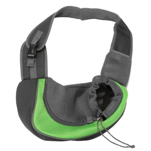 Porte-Animal De Compagnie À Cordon De Serrage Pour Chien Et Chat, Porte-Chien Avec Ouverture De Poche, En Maille, Porté À Même La Peau