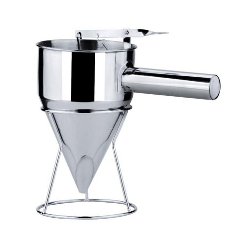 Grand Entonnoir Avec Poignée En Acier Inoxydable 600, 1200ml/304 Ml, Liquides Idéaux, Pour La Cuisine, Boules De Poulpe À Épices, Outils Avec Support
