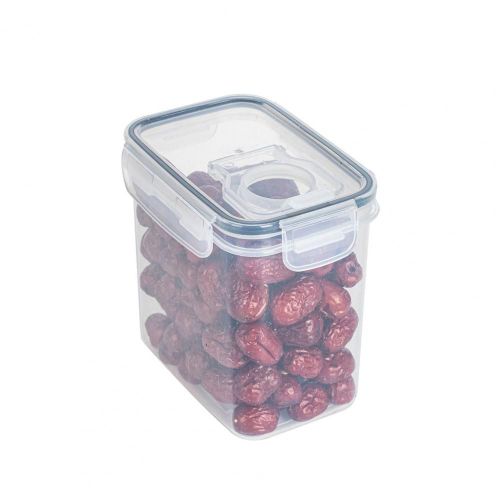 Bocaux de Rangement en Plastique pour la Cuisine, Hermétiques, Humidité, Vert, Boîte de Conservation des citrouille, Céréales, Réfrigérateur, Précieux, 0,8 l, 1,4 l, 1,6 l, 2l, 2,8 l