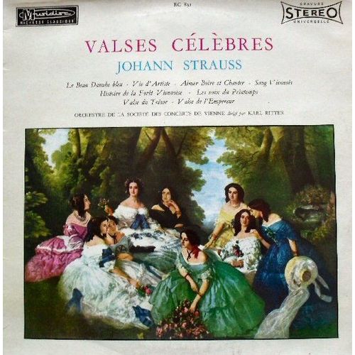 Valses Célèbres (Orchestre De La Société Des Concerts De Vienne - Dir.Karl Ritter)