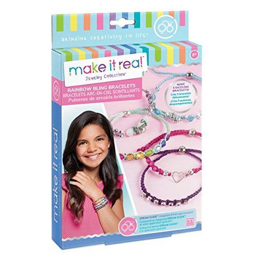 Polymark Make It Real - Kit 5 Bracelets Arc-En-Ciel Scintillants