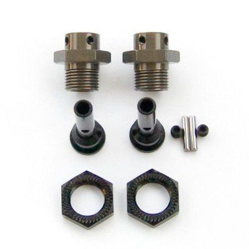 Tekno Rc 17mm Hub Adapters For M6 Driveshaft Tkr1654-17
