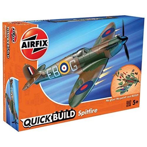 Airfix Quickbuild Supermarine Spitfire Airplane Model Kit-Airfix