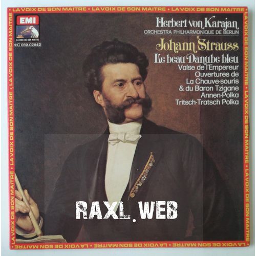 Collector Disque Vinyle - 1976 - Johann Strauss, Herbert Von Karajan, Orchestra Philharmonique De Berlin