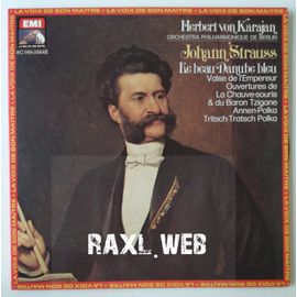 Collector Disque Vinyle - 1976 - Johann Strauss, Herbert Von Karajan, Orchestra Philharmonique De Berlin