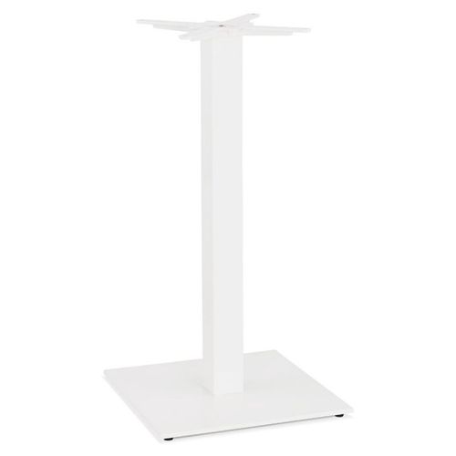 Paris Prix - Pied De Table Design En Métal "Snag" 110cm Blanc