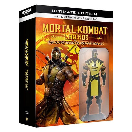 Mortal Kombat Legends : Scorpion's Revenge - Ultimate Edition - 4k Ultra Hd + Blu-Ray + Figurine