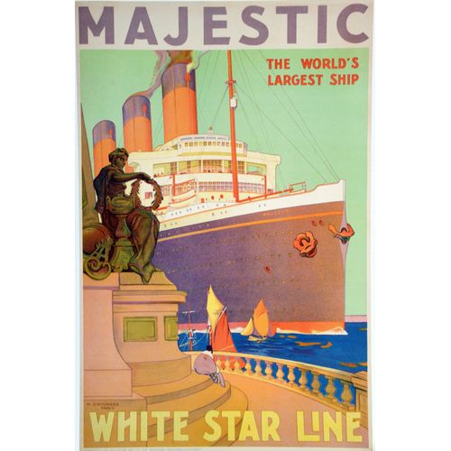Affiche White Star Line