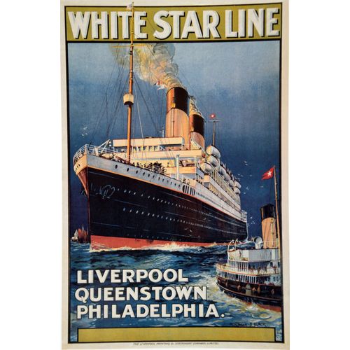 Affiche White Star Line