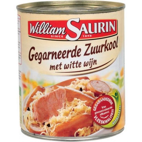 William Saurin Choucroute Garnie 800g (Lot De 4)