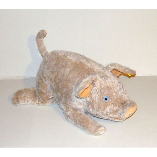 Cochon Couché Doudou Peluche Steiff 40cm