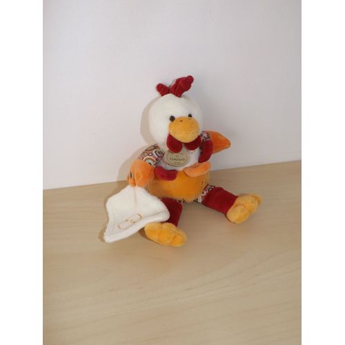 Doudou Poule Coq Poupilou Doudou Et Compagnie