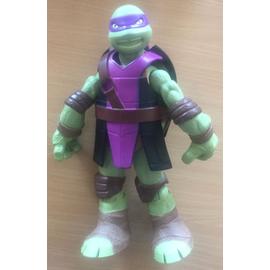 Figurine TORTUES NINJA MUTATION LEONARDO ET SA MOTO AT3 ETAT BOITE