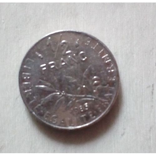 Pièce De Monnaie D' 1/2 Francs