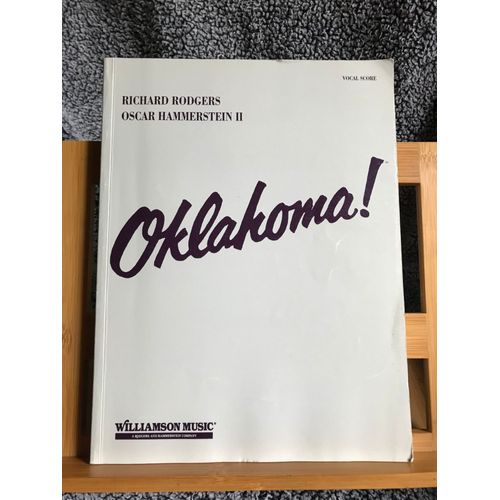 R. Rodgers / O. Hammerstein Ii Oklahoma Partition Chant Piano Éd. Williamson