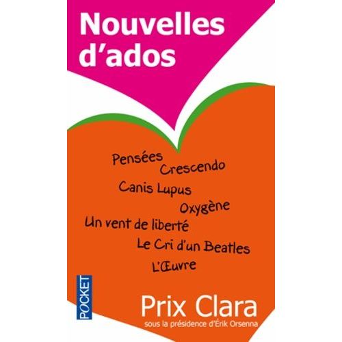 Nouvelles D'ados - Prix Clara 2011