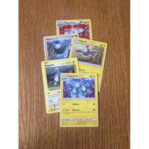 (1551) 3x Magnéti + Magnéton + Magnézone (Pokemon)