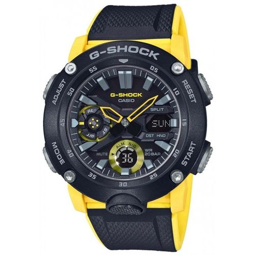 Casio Montre Noir Analogique - Digital Hommes G-Shock Ga-2000-1a9er