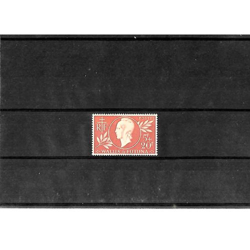 Wallis Et Futuna-1944-N°147-Entraide Française-Timbre Neuf Avec Traces De Charnières
