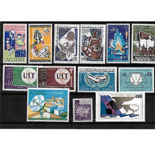 Algérie-Lot De 13 Timbres Neufs** -Gomme Intacte- 1 Er Choix