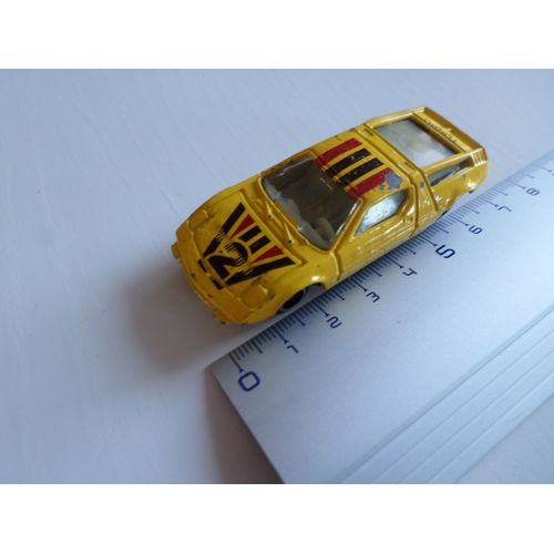 Voiture Rallye N°2 Capot Rouge / Noir