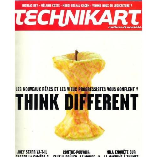 Technikart N° 69 : Think Different, Nicolas Rey, Mélanie Coste, Joe Starr, Gangs Of New York...