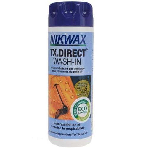 Imperméabilisant Nikwax Wash-In Tx Direct 300ml Blanc 61581