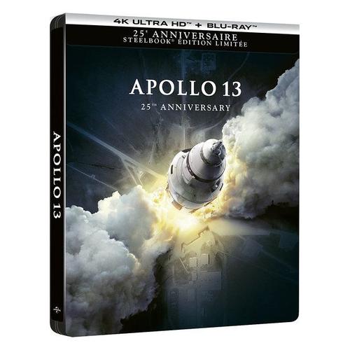 Apollo 13 - 4k Ultra Hd + Blu-Ray - Édition Limitée Steelbook 25ème Anniversaire