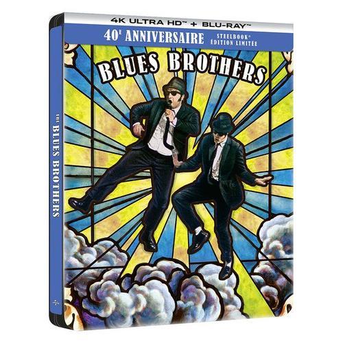 The Blues Brothers - 4k Ultra Hd + Blu-Ray - Édition Limitée Steelbook 40ème Anniversaire