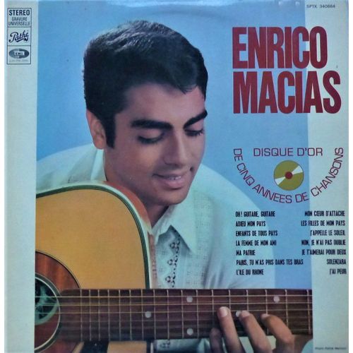 Disque D'or De Cinq Années De Chansons (Rare Original Biem 1966 Sptx 340.664 )
