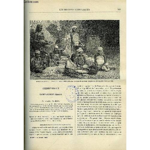 Les Missions Catholiques N° 839 - Saint Albert, La Révolte Des Métis, Lettre Du R.P. Fourmond, Au T.R.P. Supérieur Général Des Oblats, Jérusalem, Une Nouvelle Mission A Hosson, Lettre De M. Coderc, Le(...)