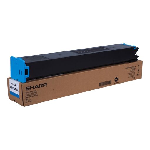 TONER SHARP MX-61GT-CA/CYAN