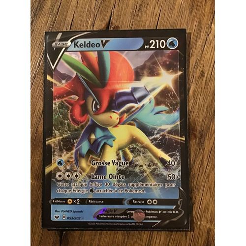 Keldeo V 053/202 Série Épée Et Bouclier