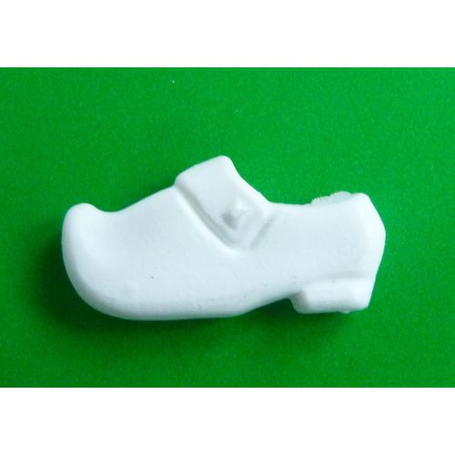 Fève Ancienne Sabot En Plastique Blanc