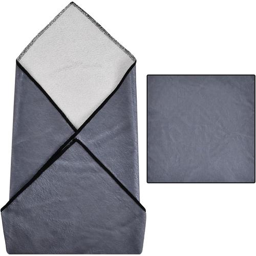 Enveloppe Protectrice de L'appareil Photo, Chiffons de Protection en Néoprène pour Objectif, Housse Chiffon de Protection Anti-Rayures pour Objectif/Reflex Numériques/Caméra Gris (45 * 45 cm)