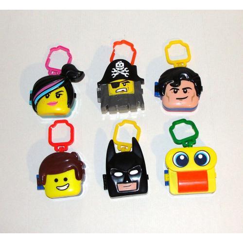 Figurine Super Heros Alien Pirate Lego Mac Donalds Lot 6 Personnages Jeux Happy Meal