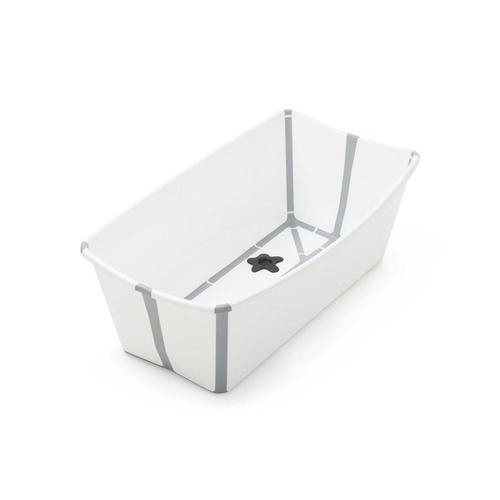 Stokke - Baignoire Pliante Flexi Bath® Blanc (Avec Bouchon De Vidange Réactif À La Chaleur)