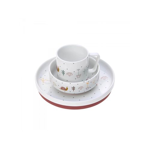 Lassig - Coffret Repas En Porcelaine Garden Explorer