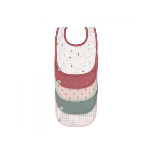 Lassig - Lot De 5 Bavoirs Éponge Garden Explorer