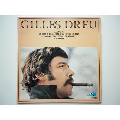 Gilles Dreu 45tours Ep Vinyle ‎Alouette Mint