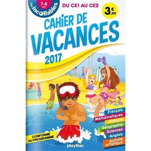 Les Incollables Cahier De Vacances - Du Ce1 Au Ce2